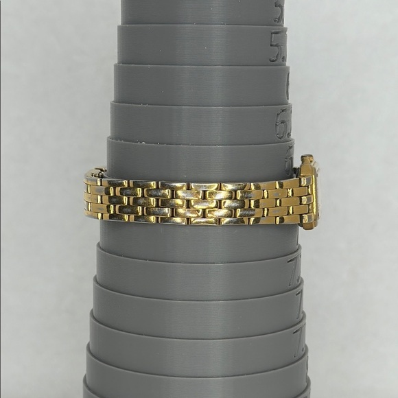 Vintage Bill Blass Gold, Diamond, and Black Luxury Watch Untested Flaws lot W5 - Picture 12 of 12